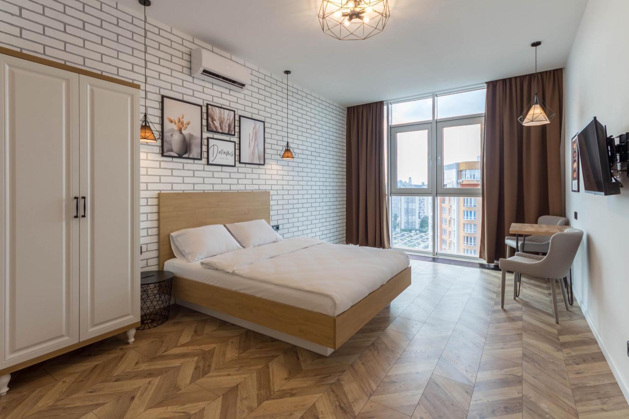Design Apartments With Panoramic View Kiev Exteriör bild