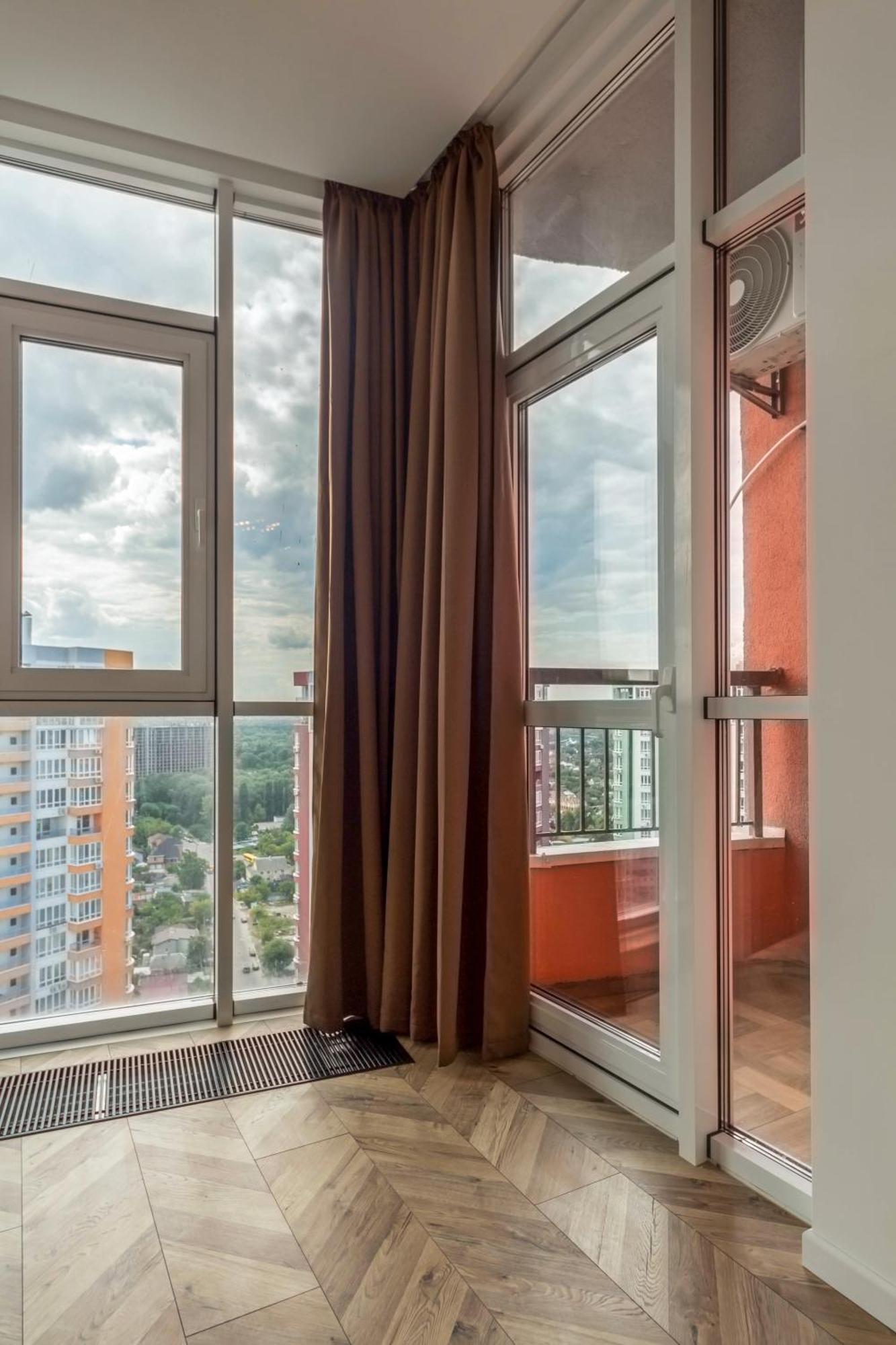 Design Apartments With Panoramic View Kiev Exteriör bild