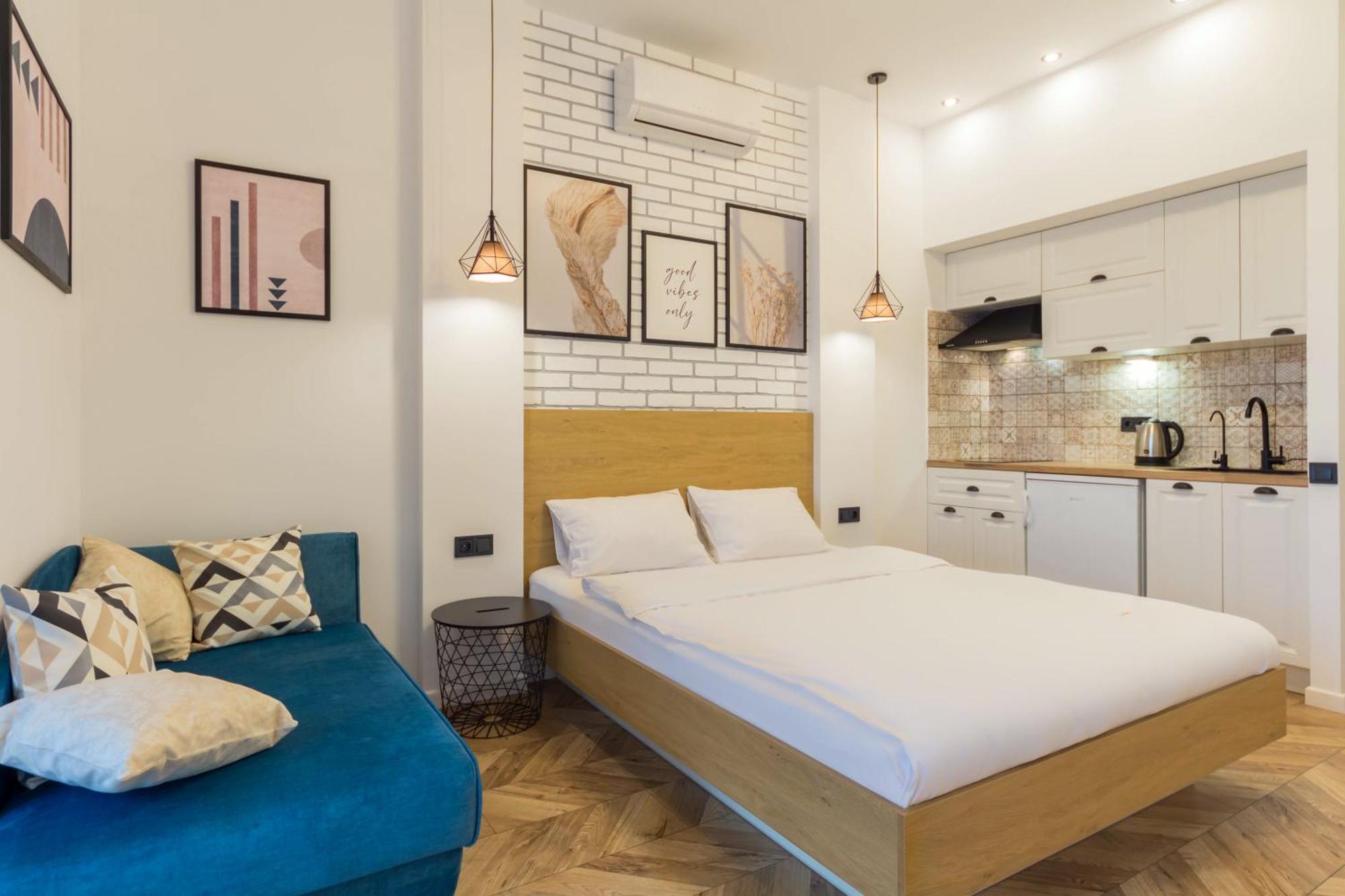 Design Apartments With Panoramic View Kiev Exteriör bild